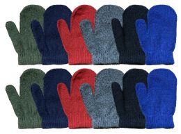Yacht & Smith Kids Warm Winter Colorful Magic Stretch Mittens Age 2-8