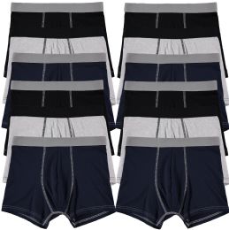 24 Pieces Yacht & Smith Mens 100% Cotton Boxer Brief Assorted Colors Size Medium - Mens Underwear