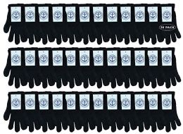 36 Bulk Yacht & Smith Unisex Black Magic Gloves