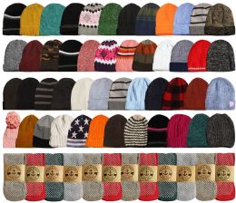 288 Wholesale Yacht & Smith Womens Warm Winter Hats And Thermal Gripper Socks Set