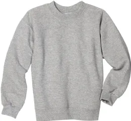 24 of Youth Crew Neck Sweatshirt Solid Heather Gray - Size X-Small