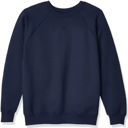 24 of Youth Crew Neck Sweatshirt Solid Navy - Size X-Small