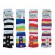 144 Pairs of Winter Leg Warmer Stripes