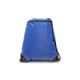 60 Pieces Zipper Drawstring Backpack - Royal - Backpacks 15" or Less