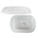 48 Pieces CRYSTAL-LIKE TRAY - Plastic Serving Ware
