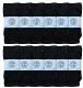 Wholesale Footwear Yacht & Smith Kids 12 Inch Cotton Tube Socks Solid Black Size 6-8