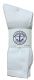 Yacht & Smith Men's Cotton Terry Cushion Athletic White Crew Socks