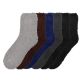 Wholesale Footwear Mens Plush Soft Socks Dark Colors Assorted Size 10-13