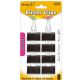 144 Pieces 8-Piece black binder clip 1.25" 32mm - Clips and Fasteners