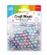 600 Pieces 8mm 35g Plastic Pearls Assorted Colors - Craft Beads