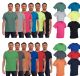 72 Pieces Mens Cotton Short Sleeve T Shirts Mix Colors Size xl - Men's Tee Shirts For Donation