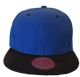 60 of Classic Polo Style Snapback Cap All Cotton Made Adjustable In Black And Blue