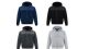 12 Pieces Men's Fleece Hoodie With Fur Lining In Navy pack A: S-Xl - Mens Jackets