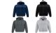 12 Pieces Men's Fleece Hoodie With Fur Lining In Charcoal (pack A: S-Xl) - Mens Jackets