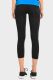 72 Pieces Mopas Ladies Nylon Capri Leggings Black - Womens Leggings