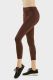 72 Pieces Mopas Ladies Nylon Capri Leggings Brown - Womens Leggings