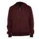 12 Pieces Ladies Full Zip Fleece Lined Hoody Sweatshirt Mocha 12/cs (S-2xl) - Women's Hoodies And Sweatshirts
