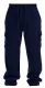 24 Pieces Men's Soft Solid Straight Let Cargo Sweatpants Navy (S-3xl) 24pcs - Mens Sweatpants