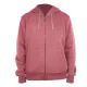 12 Pieces Ladies Full Zip Fleece Lined Hoody Sweatshirt Salmon 12/cs (2X-3x) - Women's Hoodies And Sweatshirts