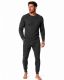 Yacht & Smith Mens Cotton Heavy Weight Waffle Texture Thermal Underwear Set Gray Size Xxl