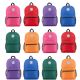 Yacht & Smith 17 Inch Water Resistant Backpack With Adjustable Padded Shoulder Straps