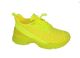 12 Pairs Women's Sneakers Fashion Lightweight Running Shoes Tennis Casual Shoes For Walking In Neon Yellow - Women's Sneakers