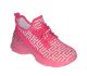 12 Pairs Women's Sneakers Fashion Lightweight Running Shoes Tennis Casual Shoes For Walking In Fushcia - Women's Sneakers