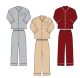 48 Sets of 2 Piece Mens Long Sleeve Pajama Set Assorted Colors And Sizes M-Xxl
