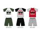 36 Sets of Boys Fleece Short Sets Kids Sizes