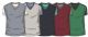 60 Pieces of Mens V-Neck Short Sleeve Contrast Color T-Shirt Assorted Colors And Sizes