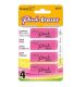 144 Pieces of 4-Piece Pink Erasers