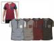 72 Pieces of Mens Short Sleeve Crew Neck Henley Pocket Tee Shirt