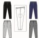 48 Pieces of Mens Built In Cargo Pocket Fleece Sweatpants Assorted Colors And Sizes M-2xl