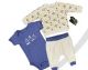 48 Pieces Newborn 3 Piece Set 100% French Terry Cotton - Baby Apparel