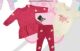 48 Pieces Newborn 3 Piece Set 100% French Terry Cotton - Baby Apparel