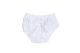 360 Pieces Girl's White Laced Underwear (4-6) 30dz - Baby Apparel