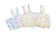 300 Pieces Girl's White Floral Print Bra (8-12) - Baby Apparel