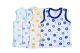 300 Pieces Boy's White Bear Print Tank Top (4-6) - Baby Apparel