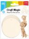 600 Pieces 6-Piece 7cm Wooden DIY - Craft Kits