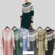 12 Pieces Assorted Color Knitted Cashmere Tribal Design Dresses S/m - Womens Sundresses & Fashion