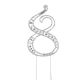 40 pieces Rhinestone Cake Topper - 8 - Baking Supplies