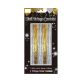 144 of Fringe door curtain color 2-Tone Gold and Silver 3X8ft