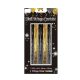 144 of Fringe door curtain color Matte Finish Gold and Black 3X8ft