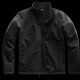 12 Pieces of Mens Waterresistant Soft Shell Full Zip Jacket In Black B