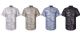 24 Pieces Mens Digital Foil Printed Short Sleeve Shirt aa - Mens Polo Shirts