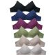 288 Pieces Mamia Ladies Cotton Plain No Wire Bra Cup A - Womens Bras And Bra Sets