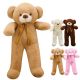 8 Pieces 40" Bear with Assorted Colors - Plush Toys