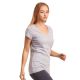 72 Pieces Sofra Ladies Classic Fit V Neck T-Shirt H.grey Small - Womens Camisoles & Tank Tops