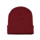 24 Pieces of Acrylic Beanie W/ Cuff MAROON