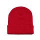 24 Pieces of Acrylic Beanie W/ Cuff RED